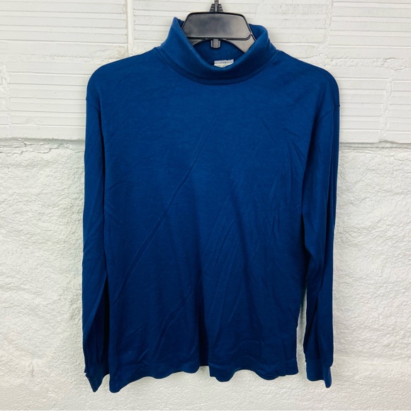 Bobbie Brooks Sweaters - Bobbie Brooks Women's navy Blue Turtleneck Sweater size large